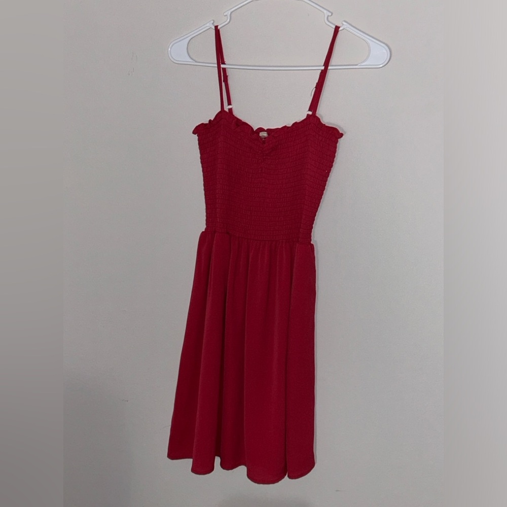 Adorable Red Summer Dress